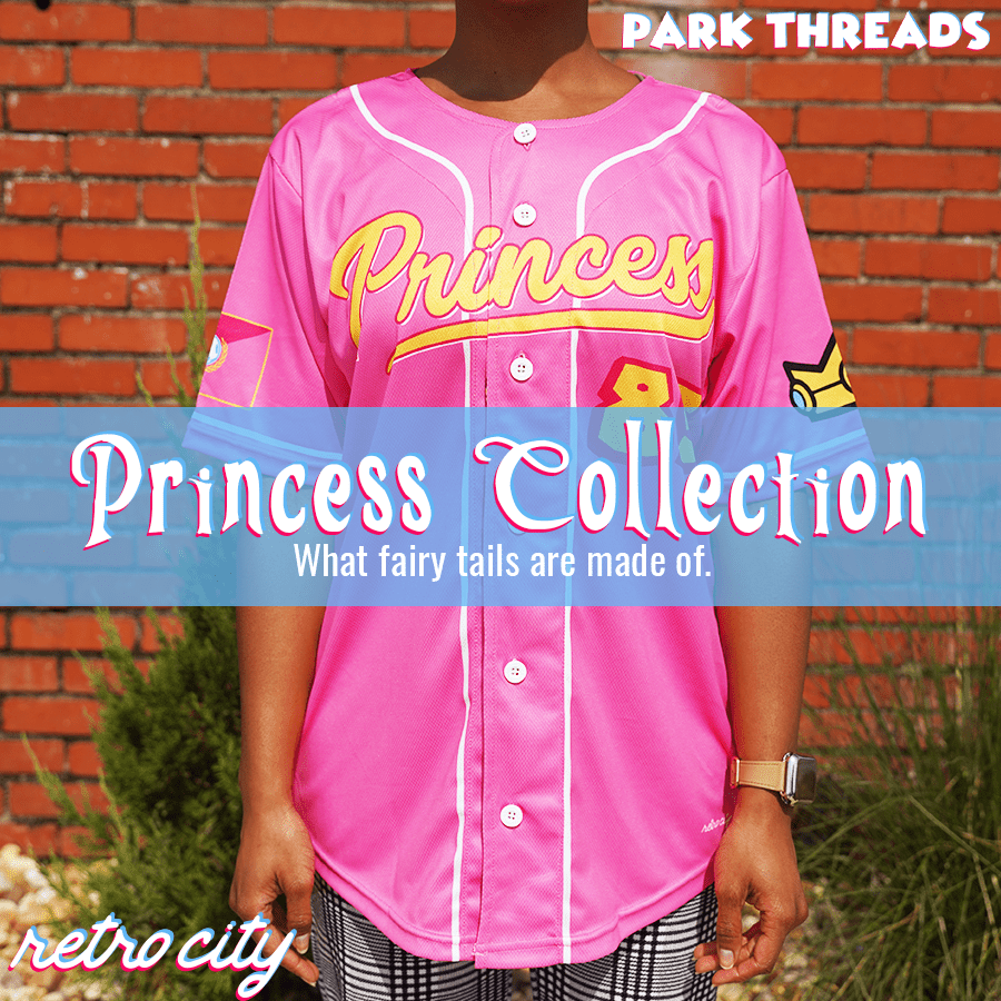 Disney Princess Baseball Jerseys