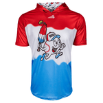 Bomb Squad Pop Baseball Pro Premier Short Sleeve Hoodie *IN-STOCK*