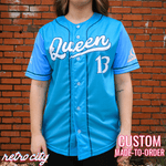 Frozen Queen Elsa Disney Baseball Jersey Shirt