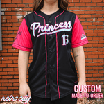 Arendelle Princess Disney Frozen Movie Anna Baseball Jersey Shirt