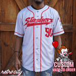 Pennywise It Slasher Series Full-Button Halloween Baseball Jersey Shirt