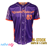 Dreamfinders Figment Imagination Disney Epcot Baseball Jersey Shirt IN-STOCK