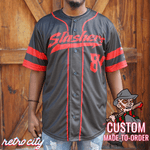Freddy Krueger Nightmare On Elm Street Slasher Series Full-Button Halloween Baseball Jersey Shirt