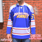 Doc Hudson 'Cars' Disney Movie Hudson Hornet Lace-up Hockey Jersey Sweater