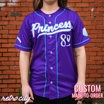 Little Mermaid Disney Princess Baseball Jersey Shirt