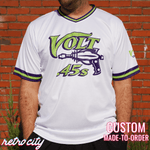 Volt 45s Space Rangers 'Toy Story' Disney Movie Buzz Lightyear V-neck Baseball Jersey Shirt