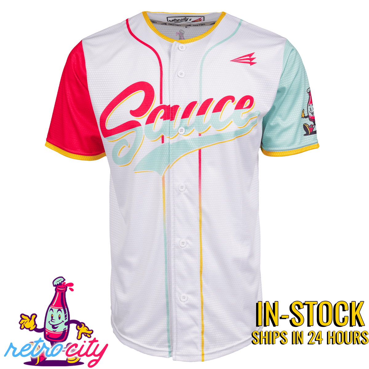 Sauce Team Triton Baseball Seamhead Collection Jersey Shirt