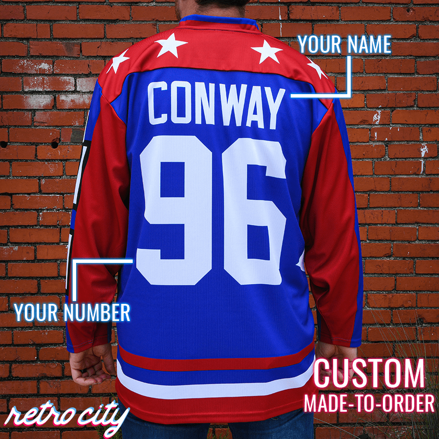 Team USA The Mighty Ducks Custom Hockey Jersey Sweater