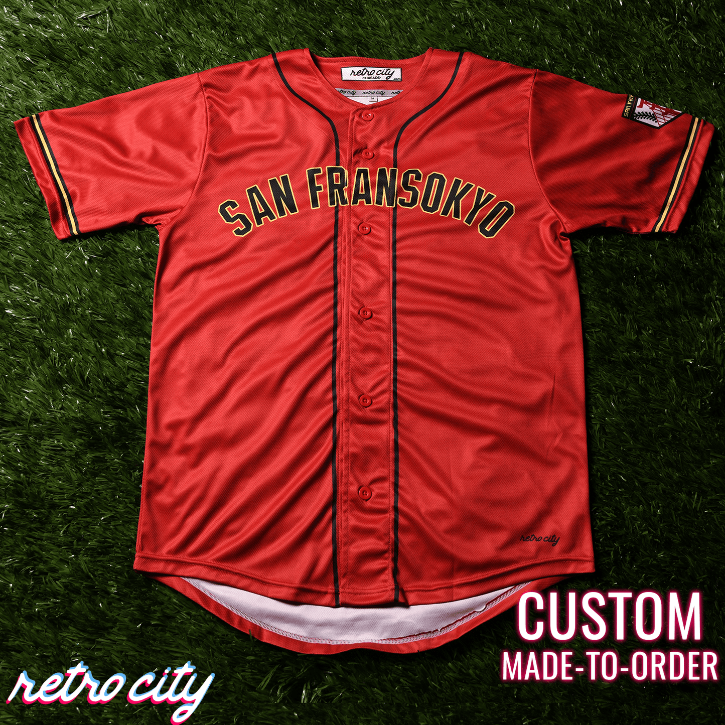 San Fransokyo Ninjas Baymax Disney Red Baseball Jersey Shirt