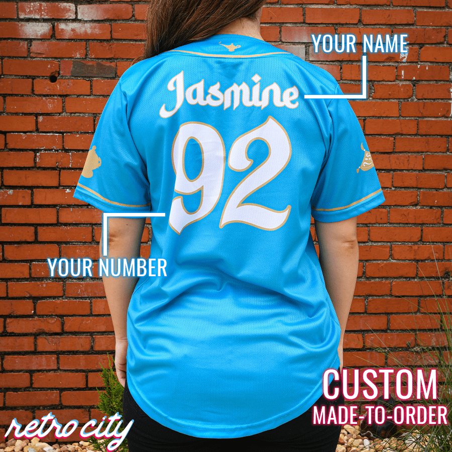 Princess Jasmine Arabian Nights Baseball Jersey Shirt