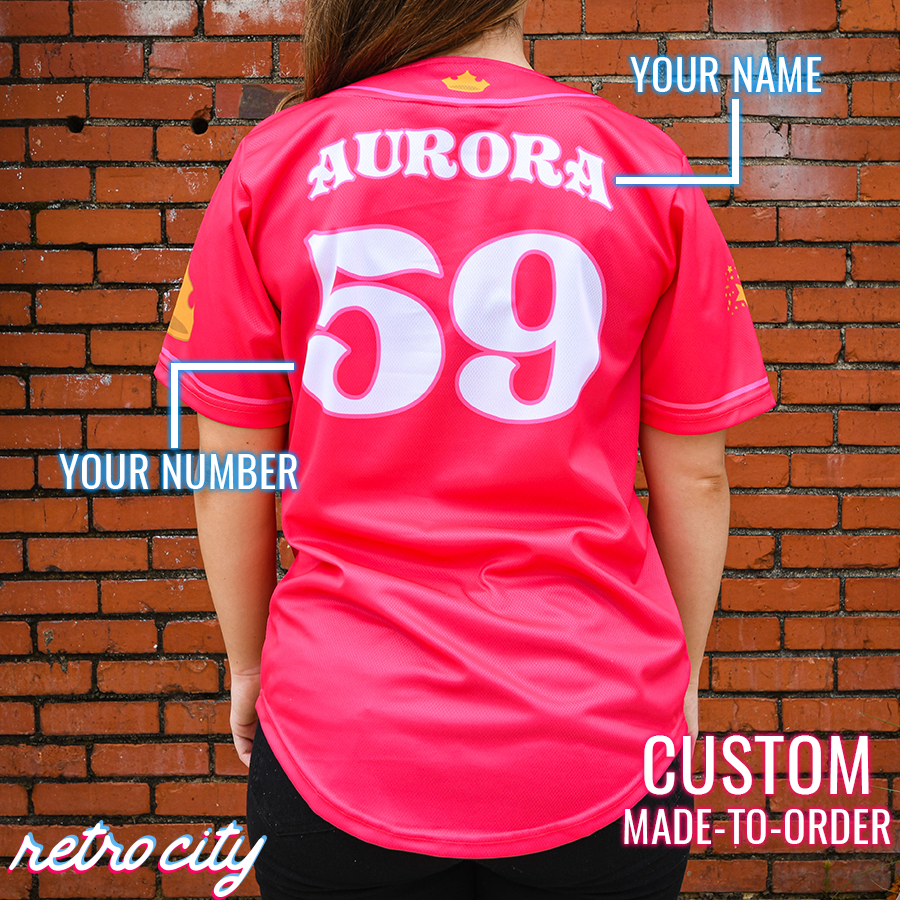 Princess Aurora Disney Baseball Jersey