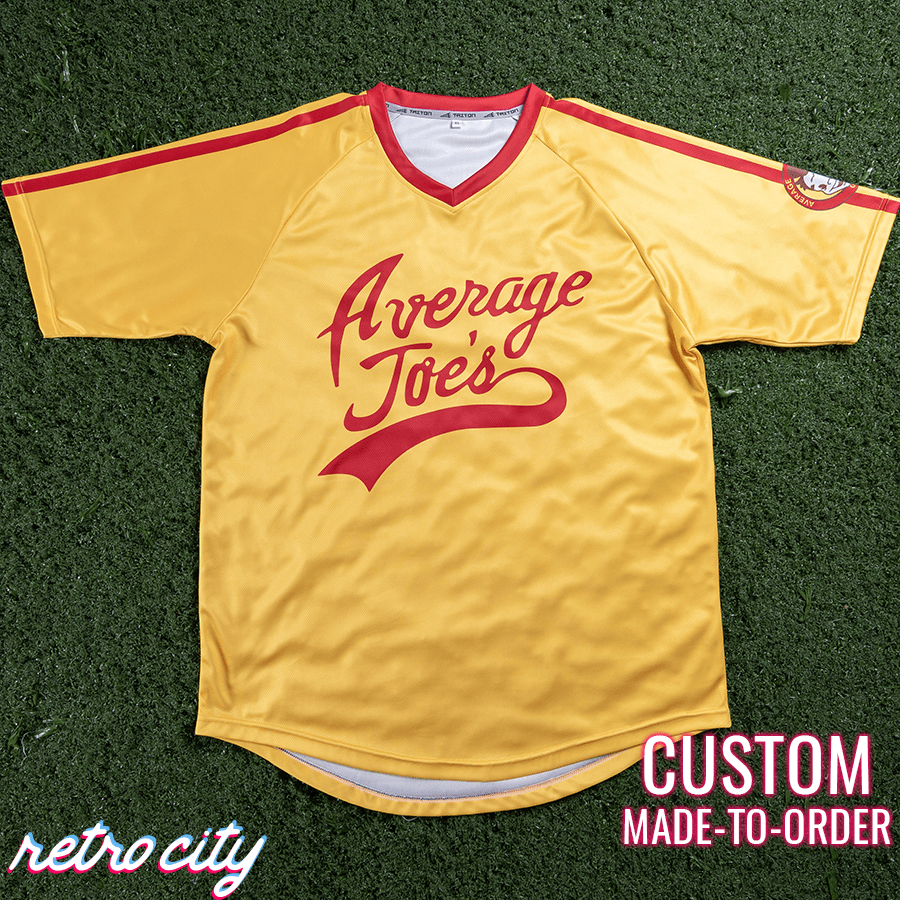 Average Joe's Gym Dodgeball Custom Baseball Jersey