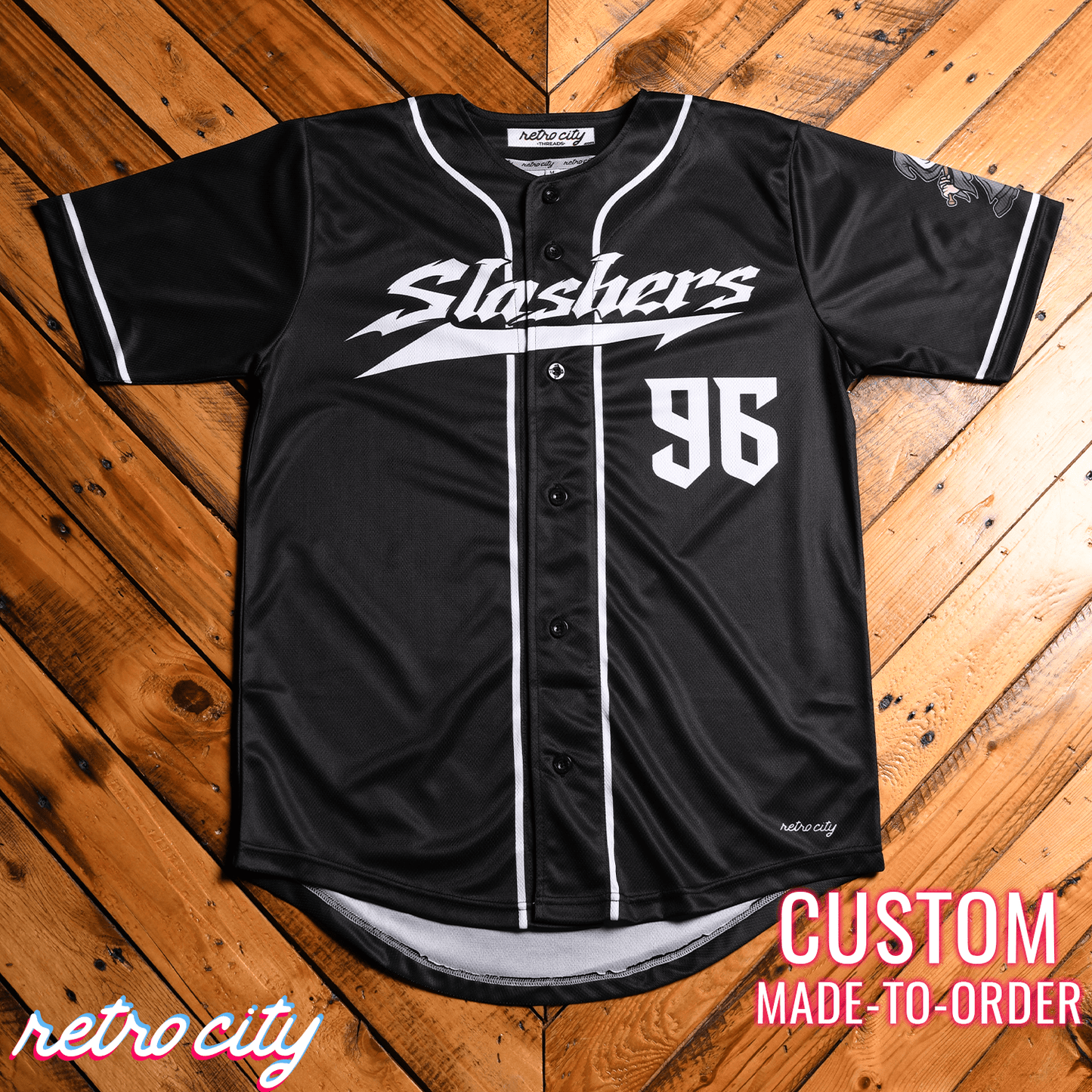 Scream Ghostface Baseball Jersey Shirt