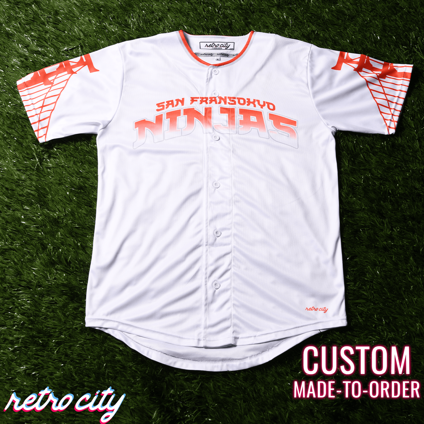 San Fransokyo Ninjas Big Hero 6 Disney Baymax Baseball Jersey Shirt