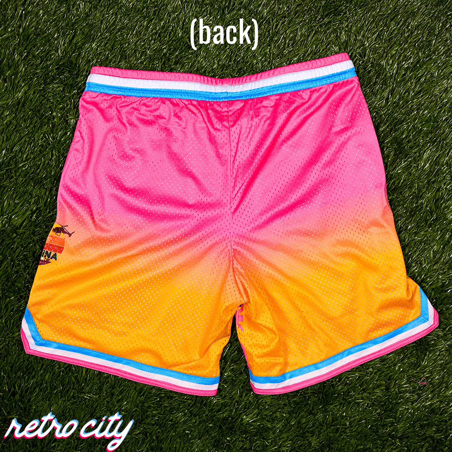 retro shorts, prestige worldwide shorts