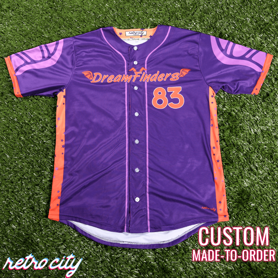 Dreamfinders Full-Button Baseball Jersey