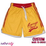 Average Joe's Gym Dodgeball Retro Mesh Pocket Shorts