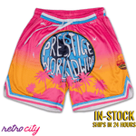 Prestige Worldwide Step Brothers Retro Mesh Street Shorts