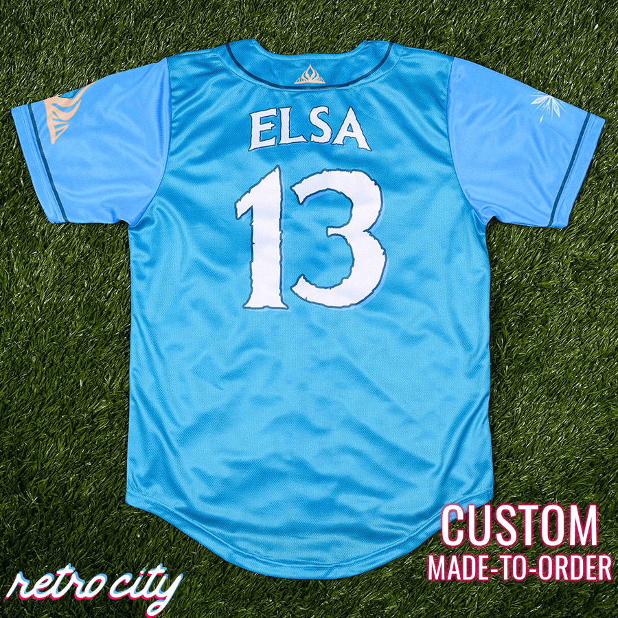 elsa jersey, elsa frozen jersey