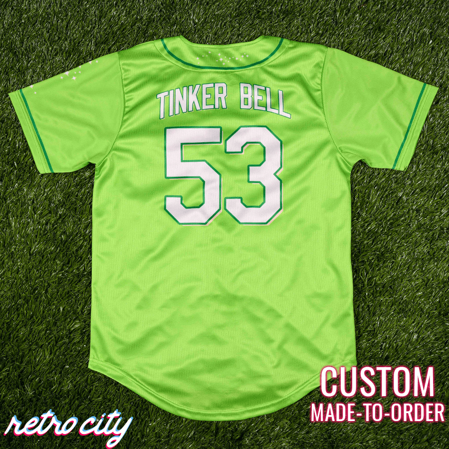 princess tinkerbell, disney jerseys