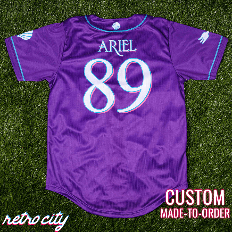 little mermaid jersey, princess jersey