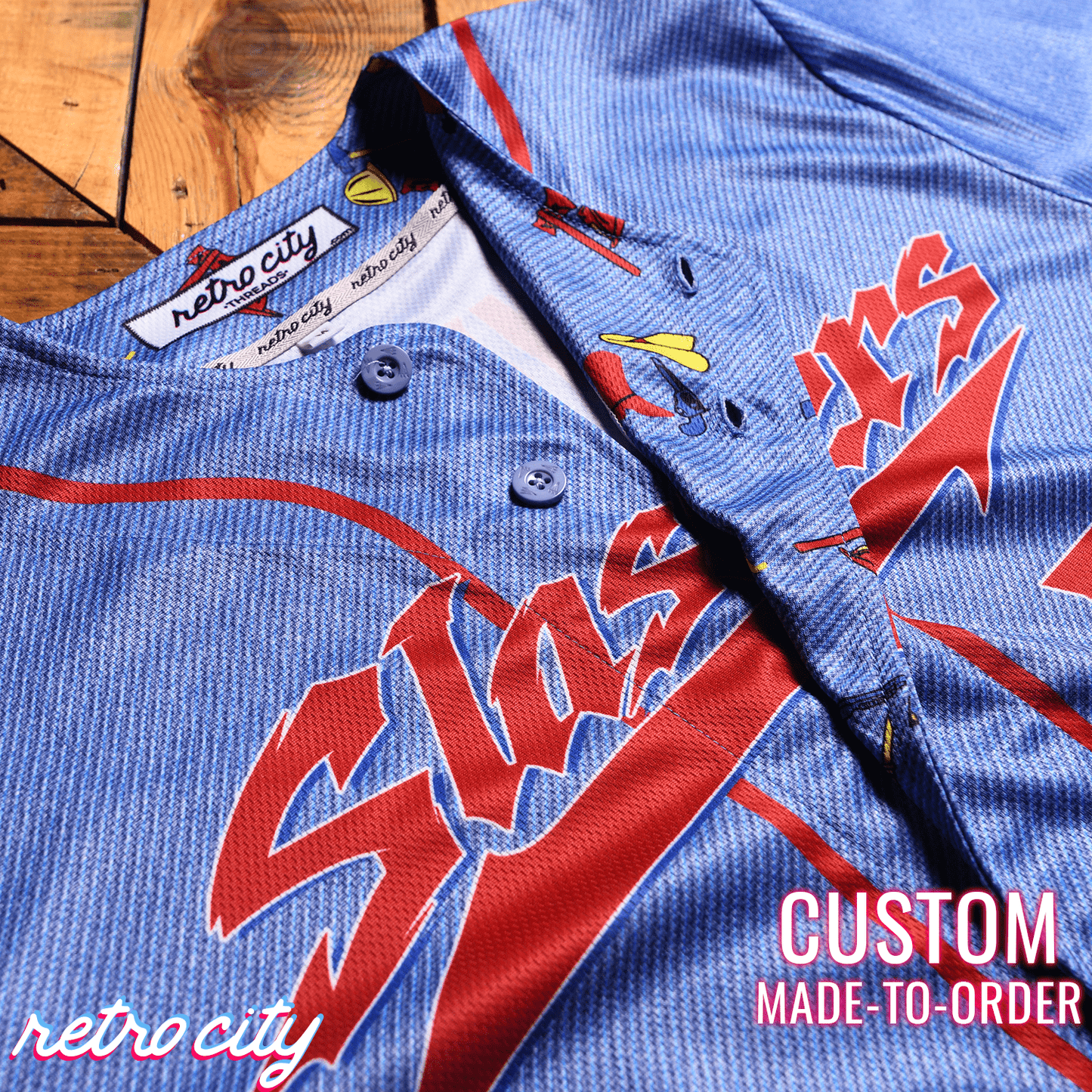 Chucky Slasher Series Full-Button Baseball Jersey
