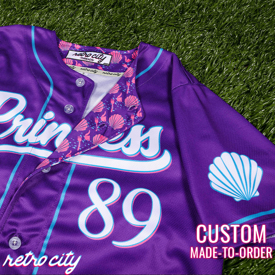 little mermaid jersey, princess jersey