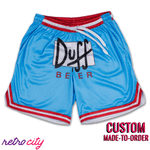 Duff Beer Duffman Retro Mesh Shorts