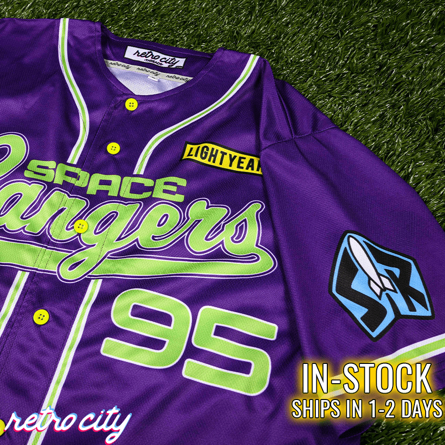space rangers jersey, toy story baseball jersey