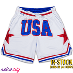USA Miracle On Ice Hockey Mesh Shorts
