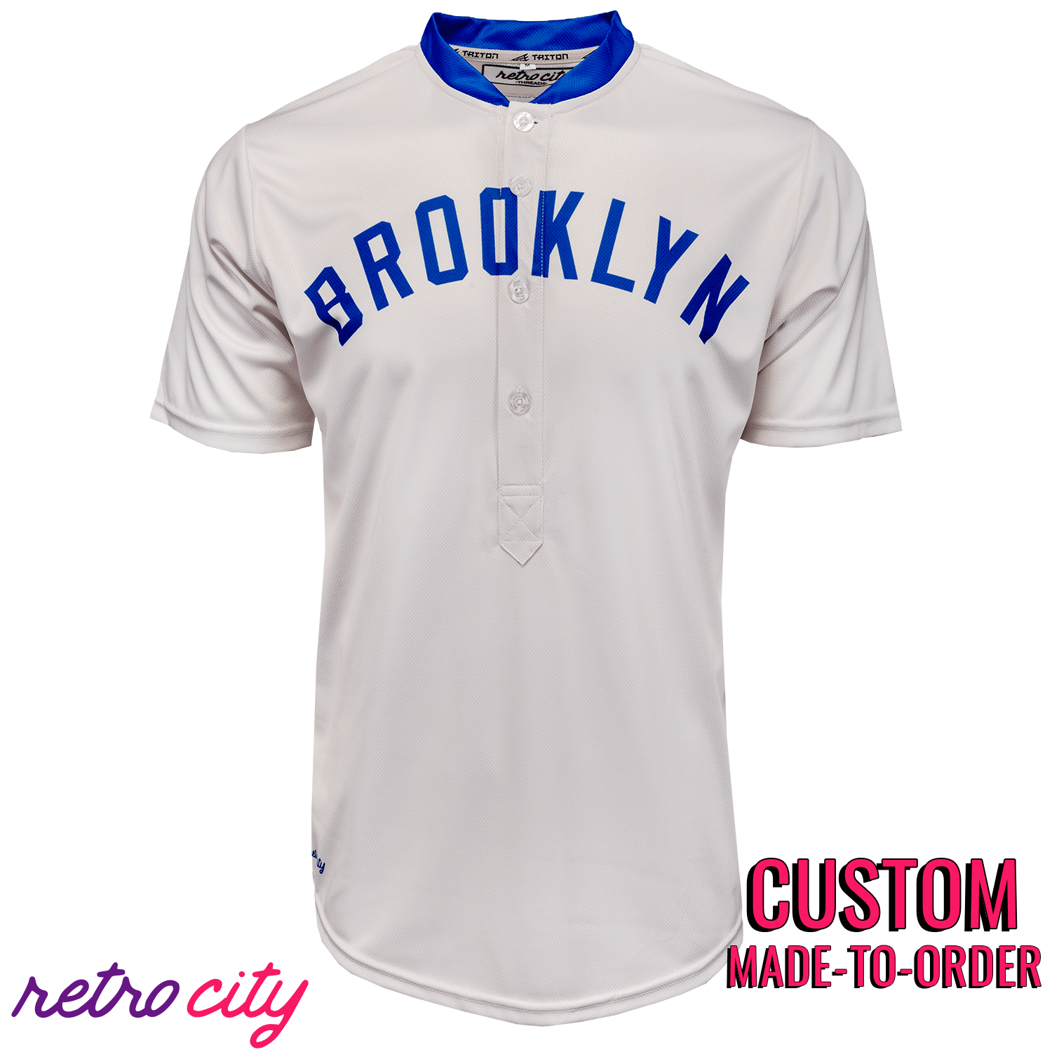 Brooklyn Tip-Tops 1914 Replica Vintage Custom Baseball Jersey – Retro City  Threads, image size:1500x1500