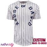 House of David 1921 Replica Vintage Custom Baseball Jersey Ebbets Flannel