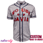 House of David 1935 Road Custom Vintage Replica Baseball Jersey Ebbets Flannel