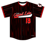 Camp Crystal Lake Jason Voorhees Baseball Jersey (Black)