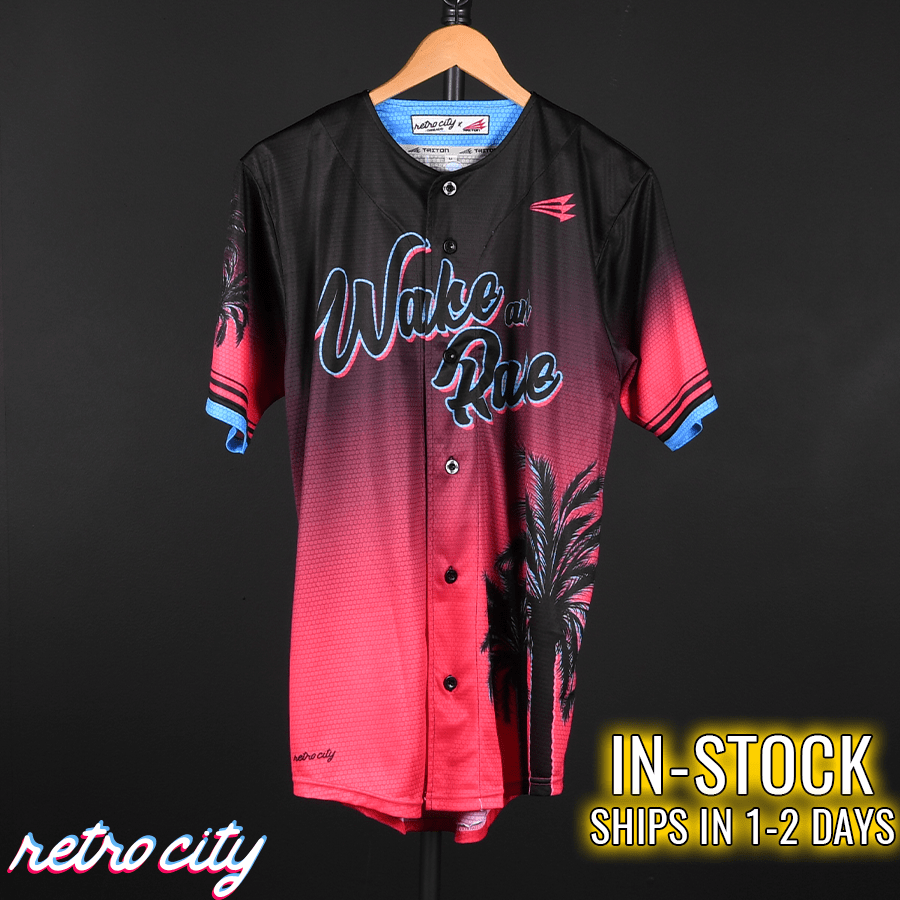 Wake and Rake Triton Seamhead Collection Baseball Jersey Shirt