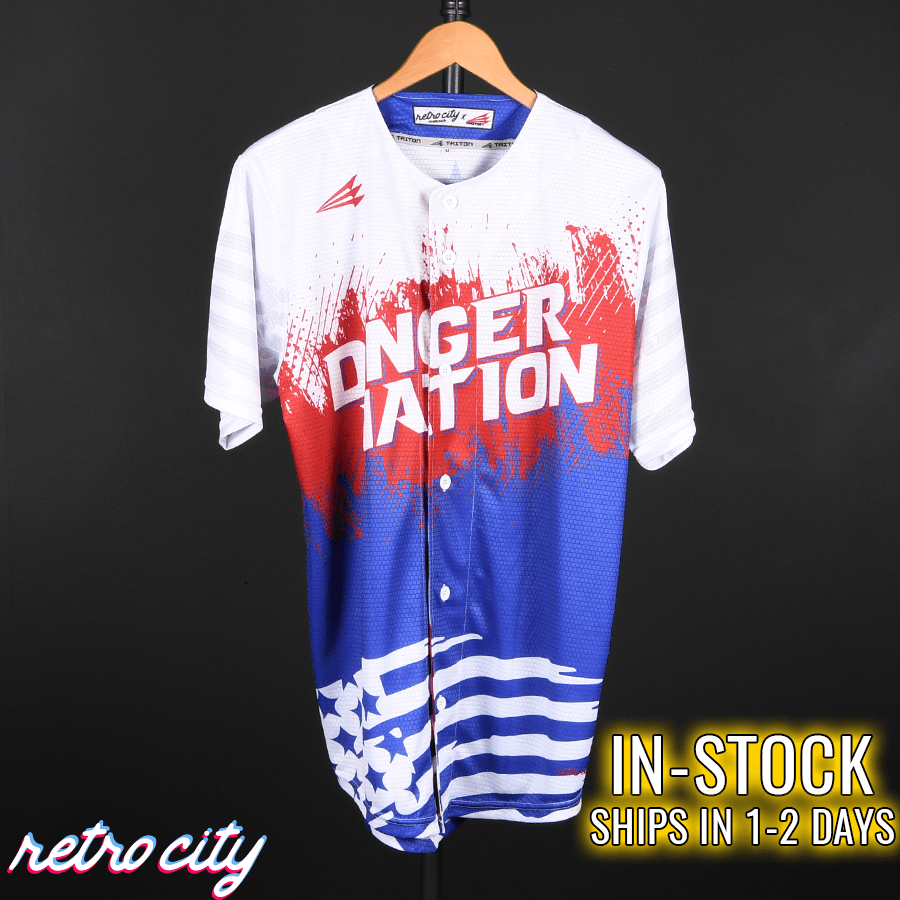 Dinger Nation Baseball Shirt