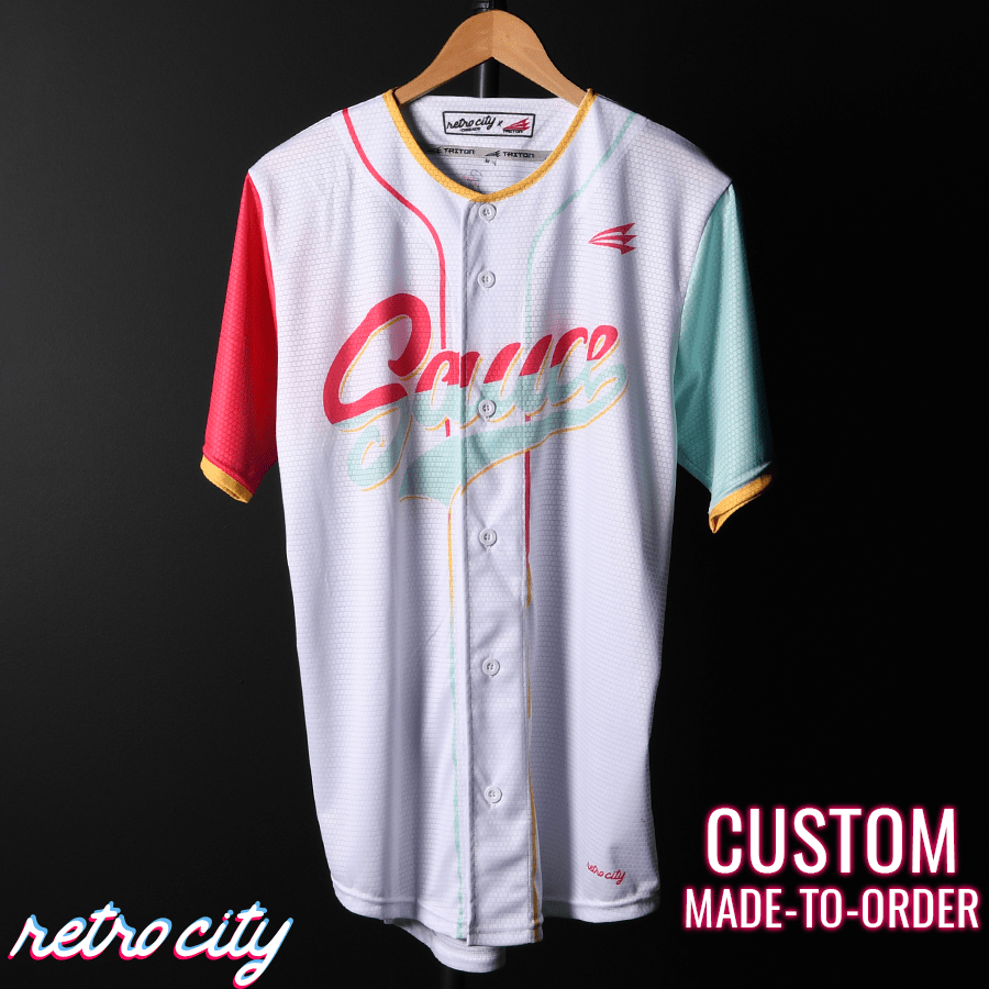 Sauce custom Baseball Jersey Triton