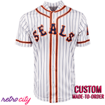 San Francisco Seals 1938 Replica Vintage Baseball Jersey Ebbets Flannel