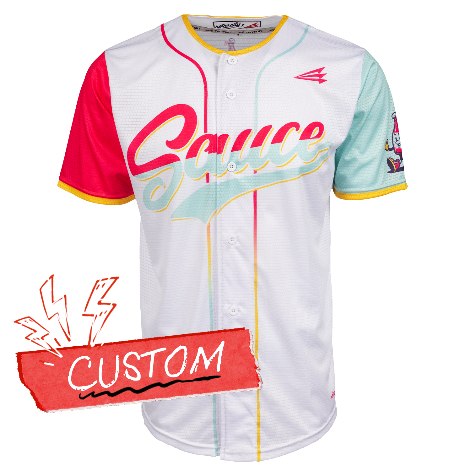 Sauce Seamhead Collection Baseball Jersey – Retro City Threads
