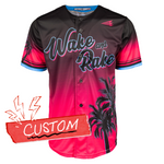 Wake and Rake Seamhead Collection Baseball Jersey