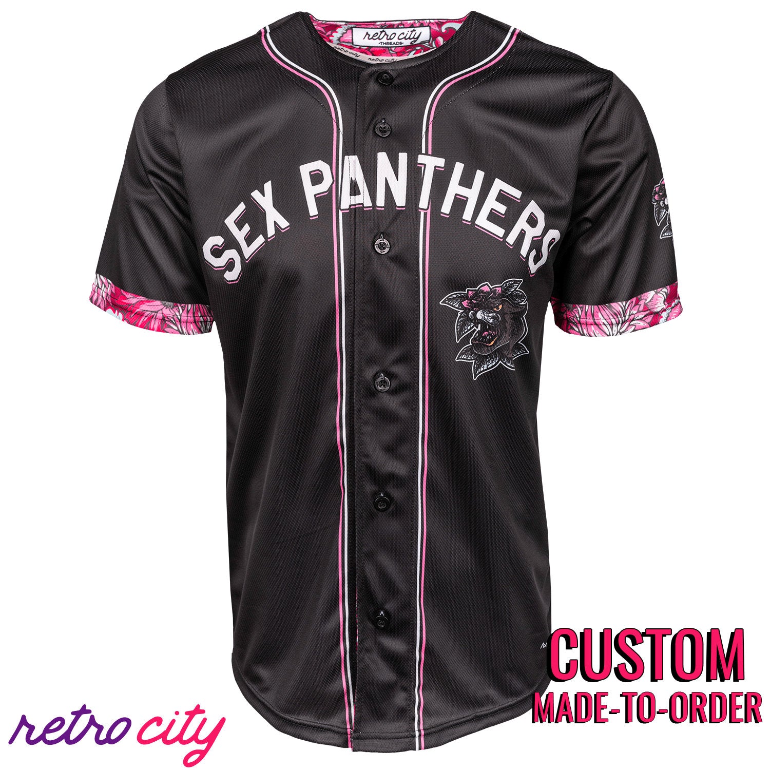 Sex Panthers Anchorman Ron Burgundy Baseball Jersey Shirt