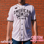 american samoa law school saul goodman full-button baseball jersey