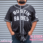 bustin' babes 1927 babe ruth vintage baseball jersey *in-stock*