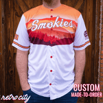 Great Smoky Mountains National Park Tennessee Baseball Jersey