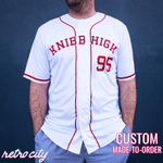 Knibb High Billy Madison Adam Sandler Custom Baseball Jersey