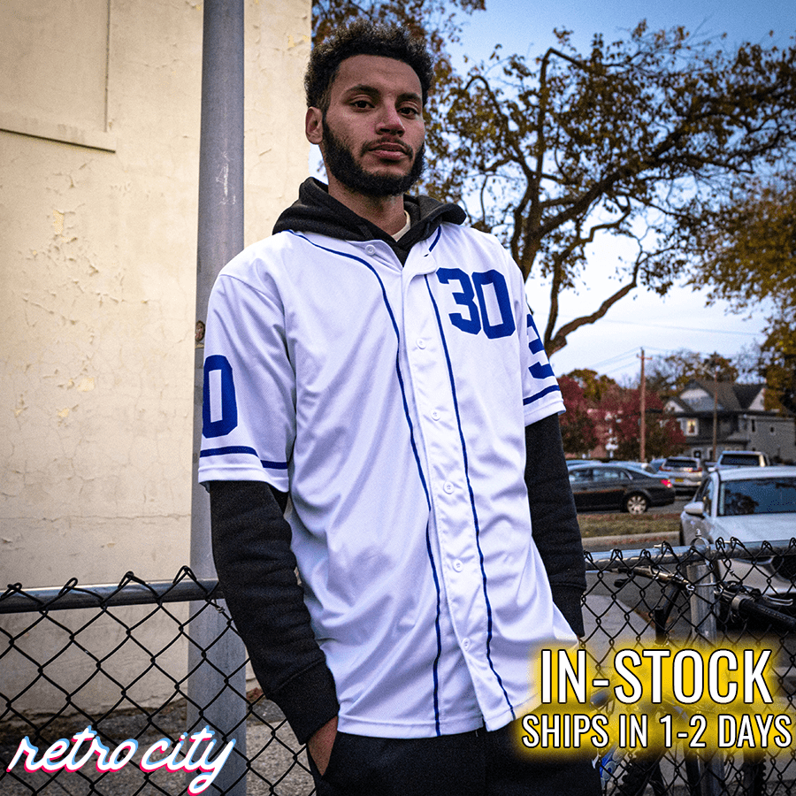 the sandlot jersey - benny 'the jet' rodriguez custom baseball jersey, Benny from the sandlot in-stock