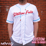 Swallow Falls 'Cloudy with a Chance of Meatballs' Movie Flint Lockwood Baseball Fan Jersey