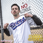 baseketball joe 'airman' cooper beers baseball jersey *in-stock*