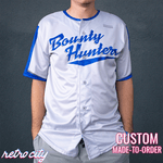 bounty hunters jango fett Disney Mandalorian baseball fan jersey