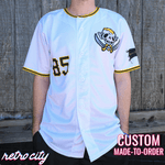 Goonies Sloth Pirates Goon Docks Baseball Jersey (White)